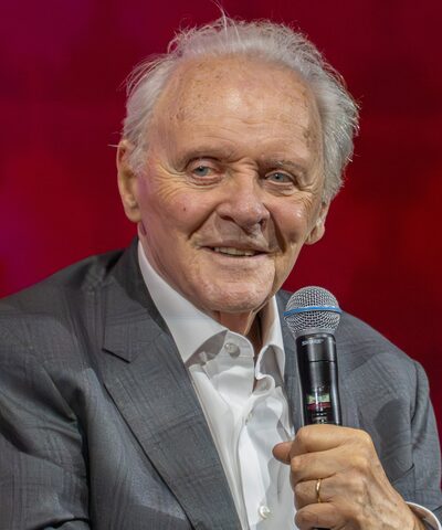 Anthony Hopkins at a film premiere