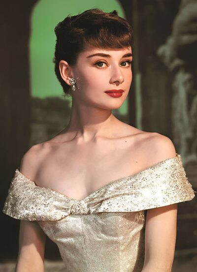 Audrey Hepburn in her iconic style