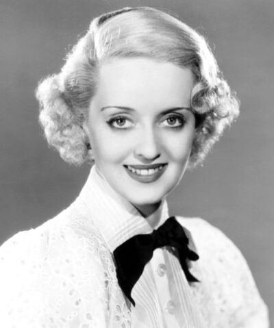 Bette Davis in a classic Hollywood portrait