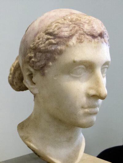 Ancient depiction of Cleopatra VII of Egypt