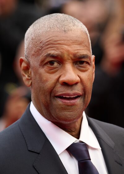 Denzel Washington at a film premiere