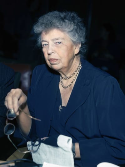 Photograph of Eleanor Roosevelt, American diplomat and human rights champion