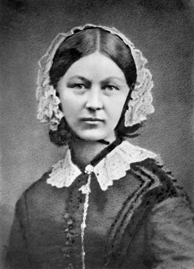 Portrait of Florence Nightingale, founder of modern nursing
