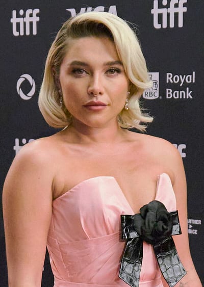 Florence Pugh at an awards event