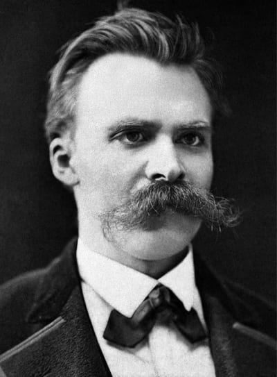 Portrait of Friedrich Nietzsche, German philosopher