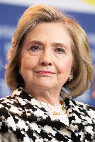 Hillary Clinton at a political event