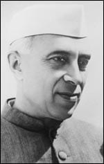 Photograph of Jawaharlal Nehru, first Prime Minister of India