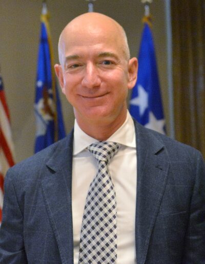 Jeff Bezos at an Amazon event