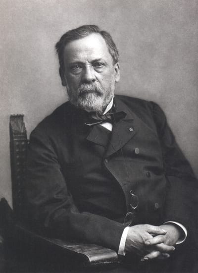 Portrait of Louis Pasteur, French microbiologist and father of germ theory