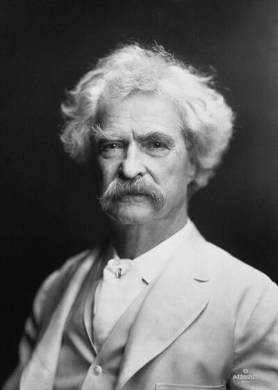 Portrait of Mark Twain