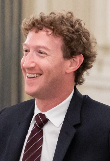 Mark Zuckerberg testifying before Congress