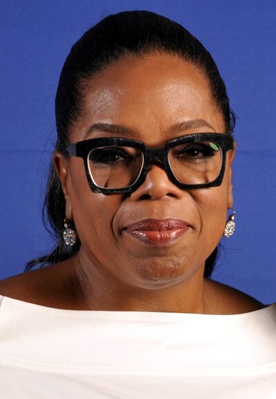 Oprah Winfrey at a media event
