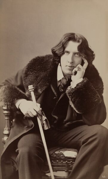 Portrait of Oscar Wilde