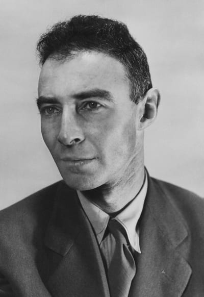 Photograph of Robert Oppenheimer, American physicist and director of the Manhattan Project