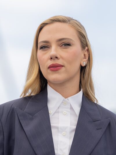 Scarlett Johansson at a film premiere